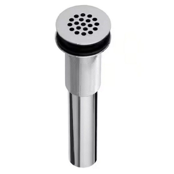 Glacier Bay 2-3/4 in. Lavatory Sink Brass Grid Drain without Overflow in Chrome - Picture 7 of 7